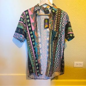 NWT B Fresh Gear Retro Buttondown